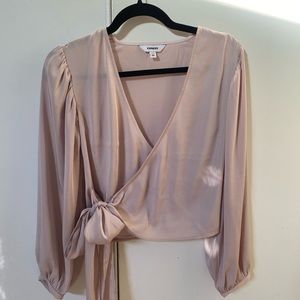 Wrap blouse
